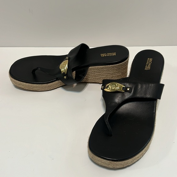 MICHAEL Michael Kors Tilly Thong Espadrille Sandal- size 10 - Picture 2 of 6